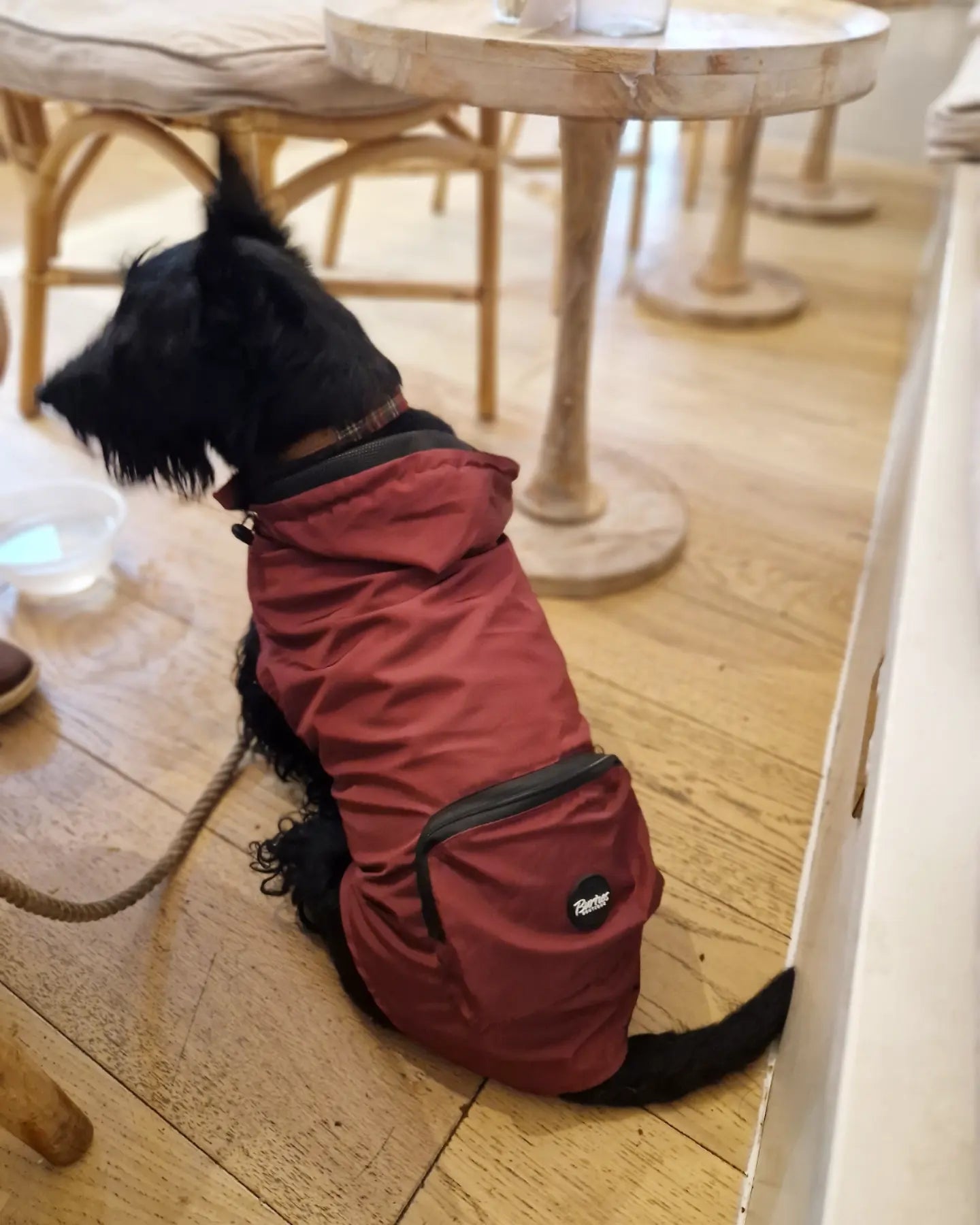 Lightweight Raincoat - Burgundy