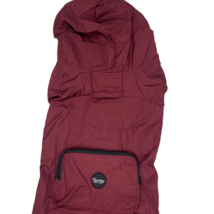 Alternative view of Lightweight Raincoat - Burgundy
