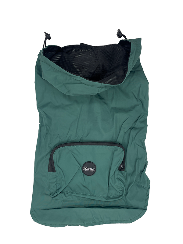 Lightweight Raincoat - Forest Green - Image 3